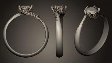 Jewelry rings ring 51 3d model